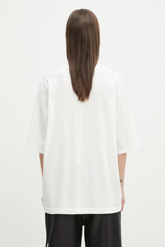 Odzież Rick Owens t-shirt bawełniany Walrus T DS01E3201.RN biały