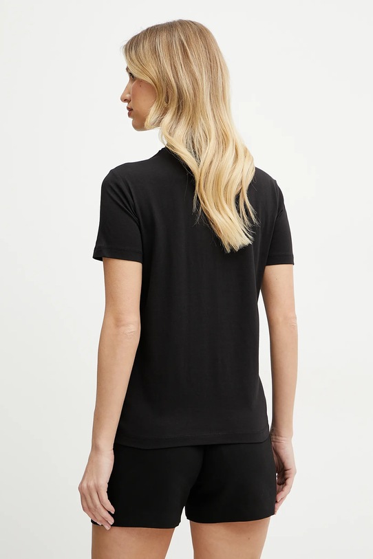 Îmbrăcăminte Just Cavalli tricou din bumbac 78PAHT05.CJ500 negru