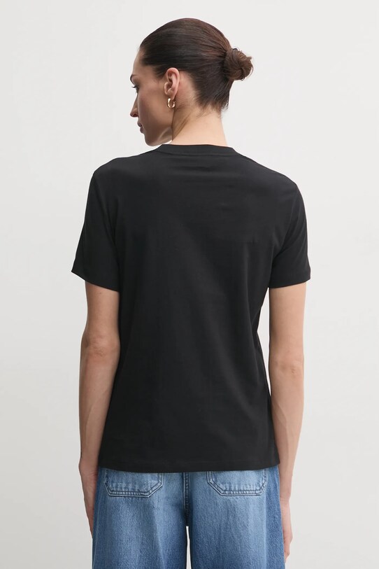 Abbigliamento Just Cavalli t-shirt in cotone 78PAHE15.CJ110 nero