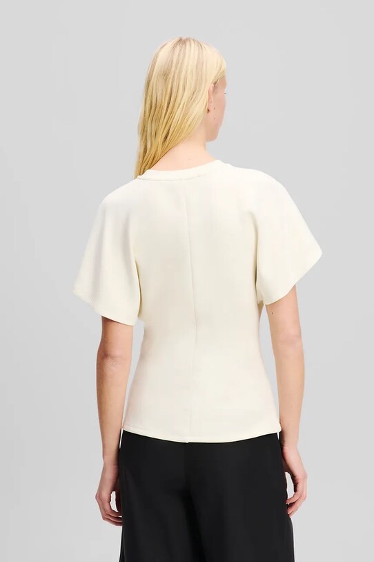 Karl Lagerfeld t-shirt A2W17061 beżowy SS25