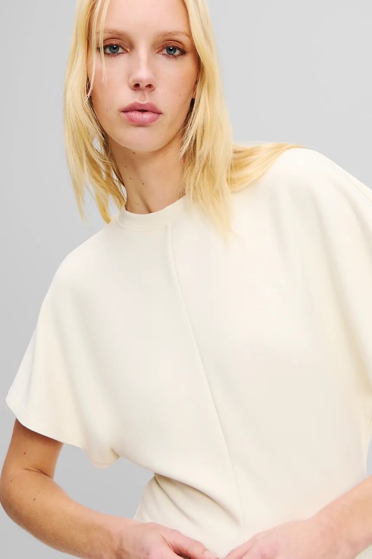 Одежда Футболка Karl Lagerfeld A2W17061 бежевый