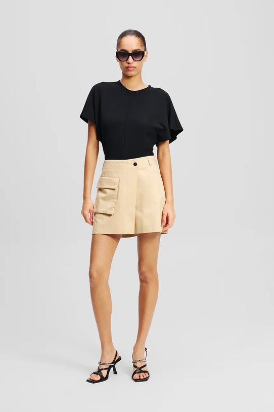 Karl Lagerfeld t-shirt czarny A2W17061