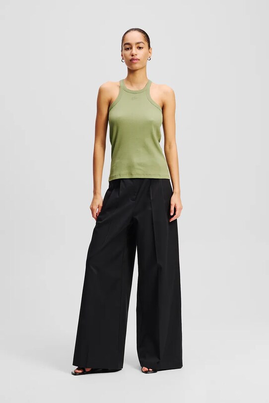 Karl Lagerfeld top zielony A2W17107