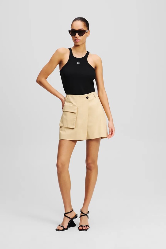 Karl Lagerfeld top czarny A2W17107