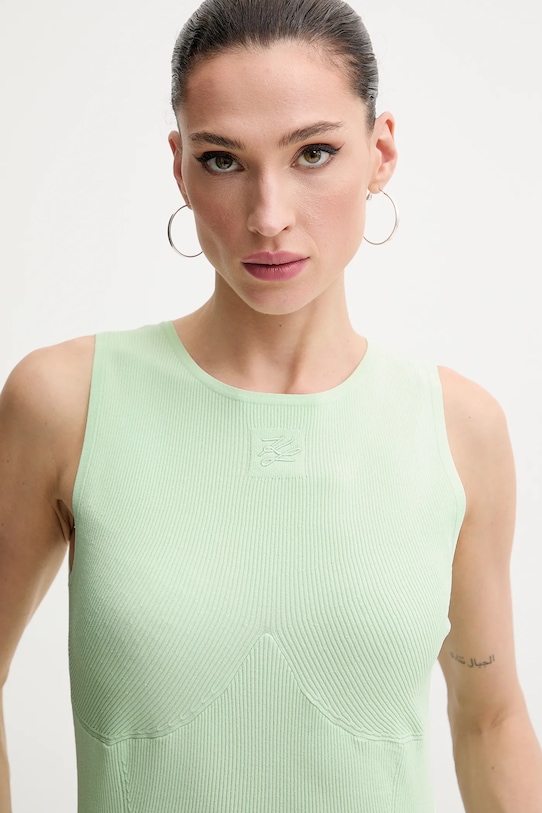 Karl Lagerfeld top verde A2W18014