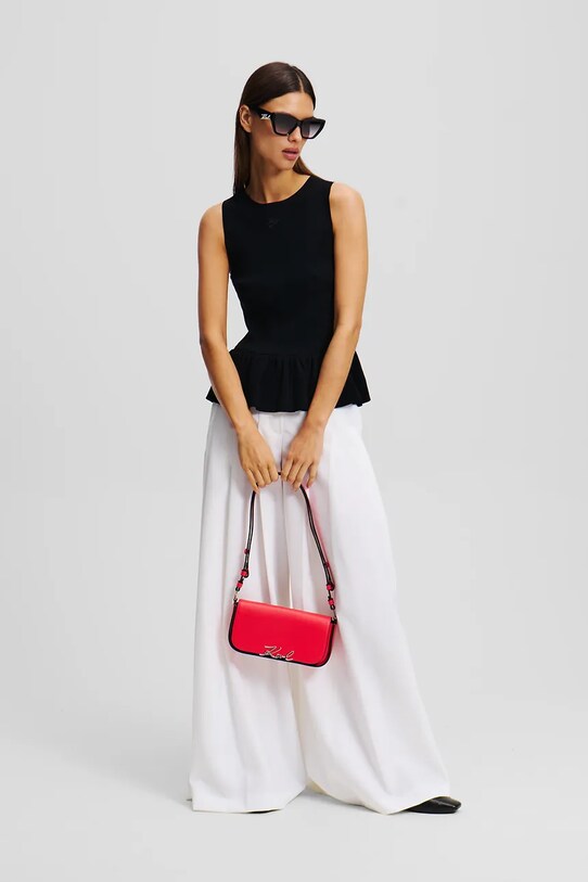 Karl Lagerfeld top czarny A2W18014