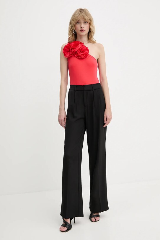 Βαμβακερό κορμάκι Karl Lagerfeld A2W17005 κόκκινο SS25