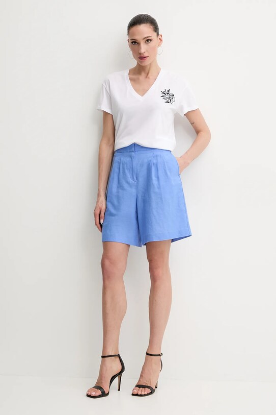 Karl Lagerfeld tricou A2W17059 alb SS25