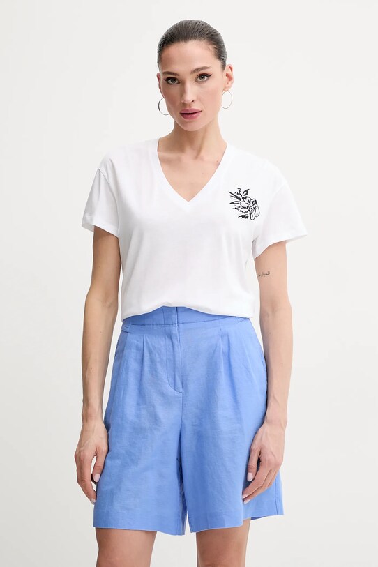 Karl Lagerfeld t-shirt biały A2W17059