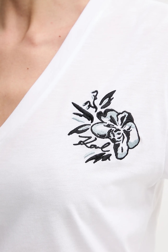 Karl Lagerfeld t-shirt A2W17059 biały