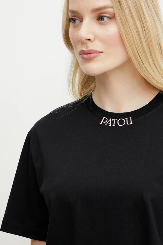 Памучна тениска Patou черен JE1359999