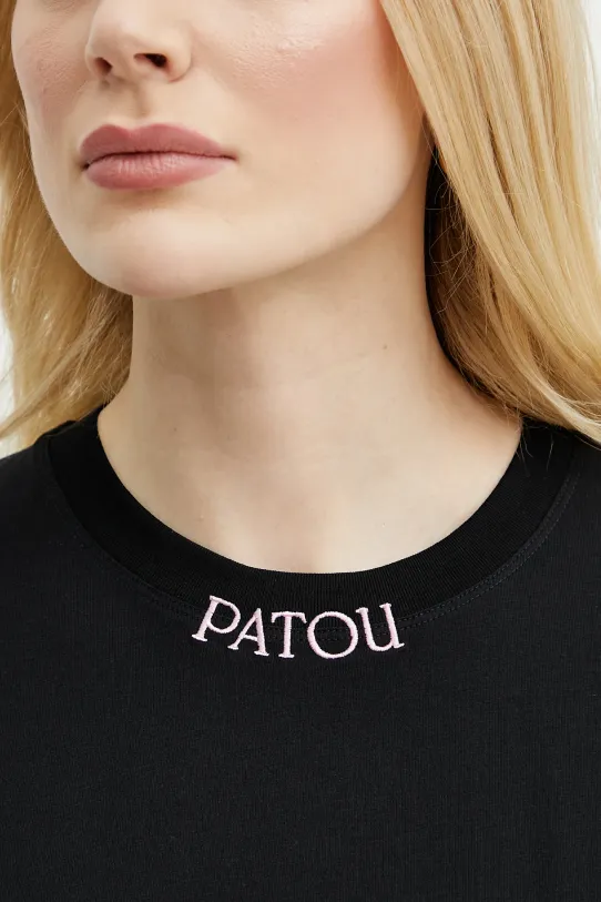 Patou t-shirt bawełniany JE1359999 czarny