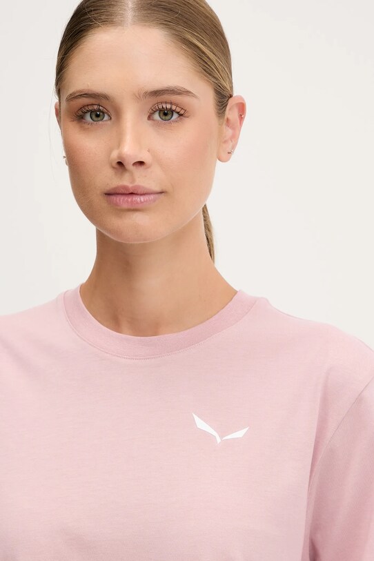 Salewa t-shirt sportowy Eagle Sunset różowy 00.0000029107