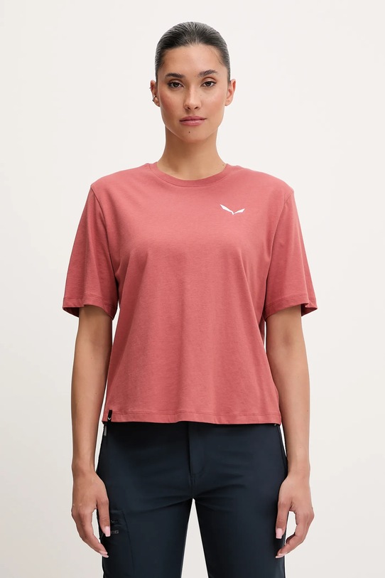 Salewa tricou sport Eagle Sunset 00.0000029107 portocaliu SS25