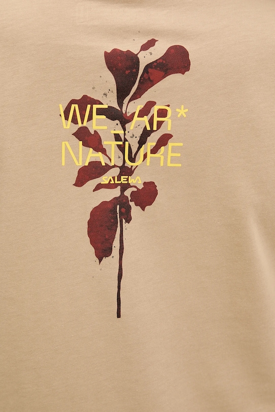 Salewa t-shirt sportowy Eagle Nature 00.0000029109 beżowy