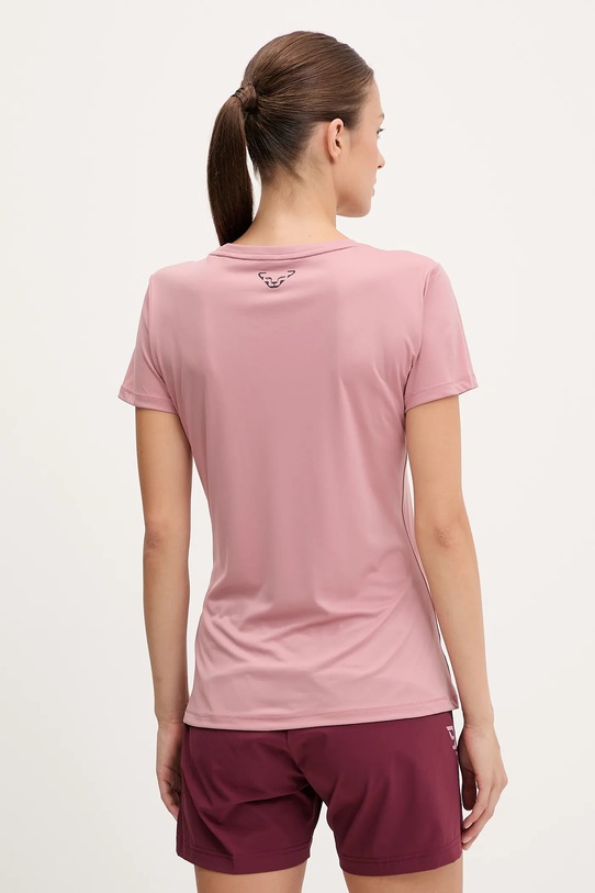 Odzież Dynafit t-shirt sportowy Traverse 08.0000070671 różowy