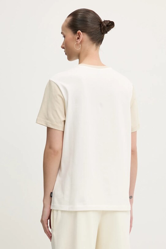 Odzież Vans t-shirt bawełniany VN000JDKD0D1 beżowy