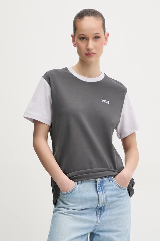 Vans t-shirt rilassato grigio VN000JDKEKF1