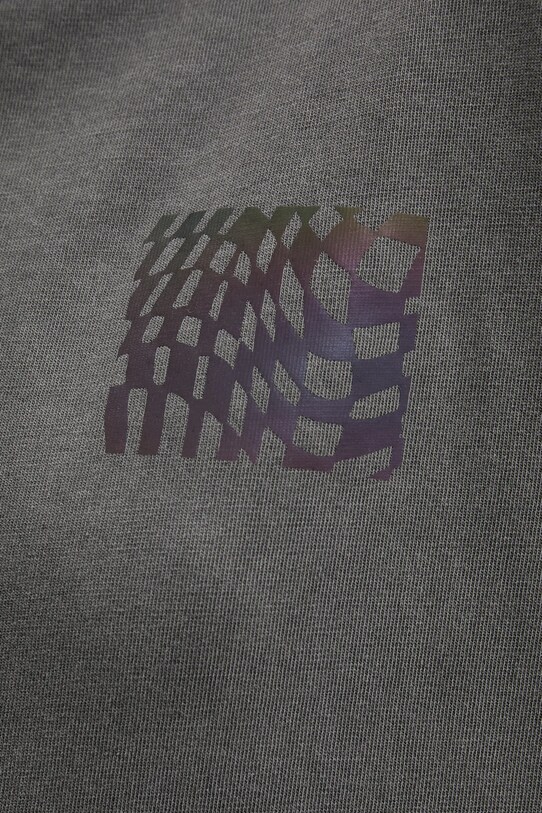 Vans tricou din bumbac VN000M7ABLK1 gri