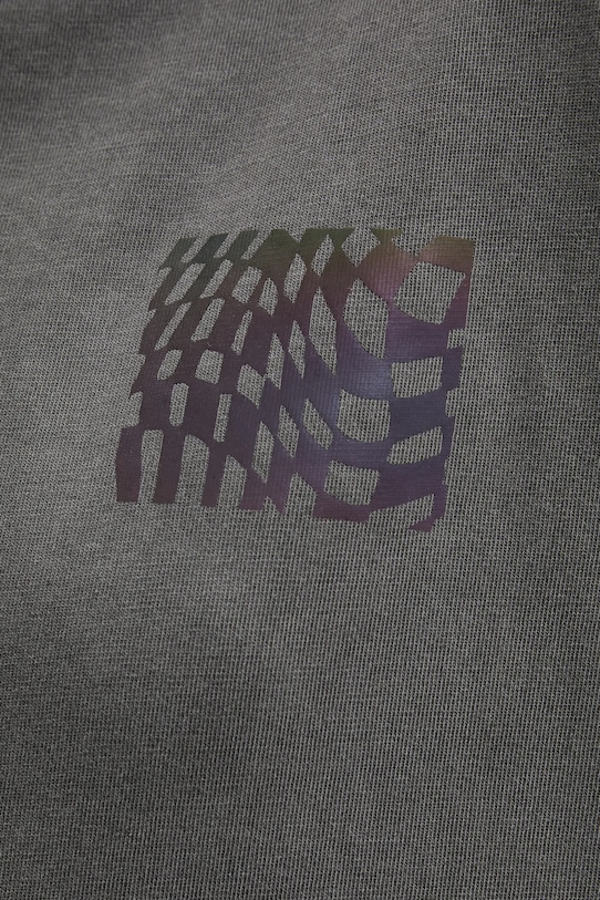 Vans t-shirt bawełniany VN000M7ABLK1 szary