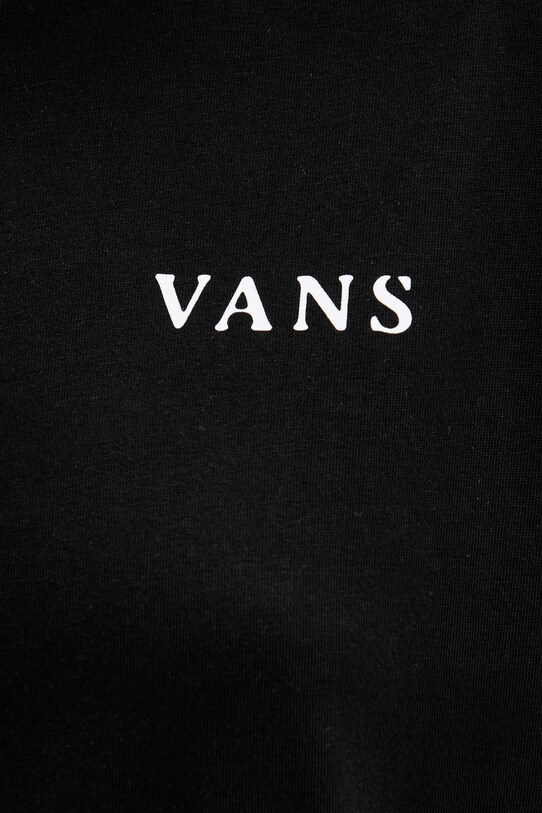 Bavlnené tričko Vans VN000MCFBLK1 čierna