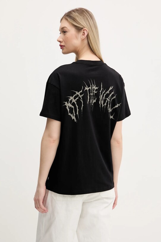 Îmbrăcăminte Vans tricou din bumbac VN000MCNBLK1 negru