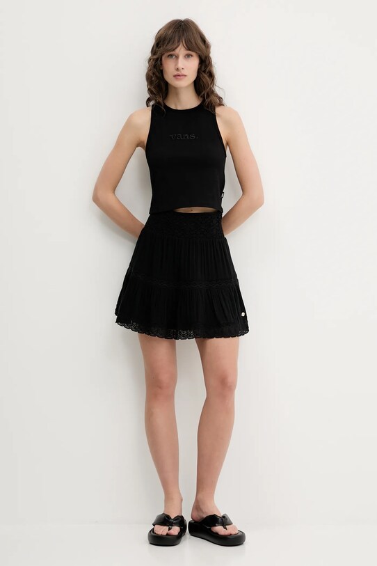 Vans top VN000NUYBLK1 czarny SS25