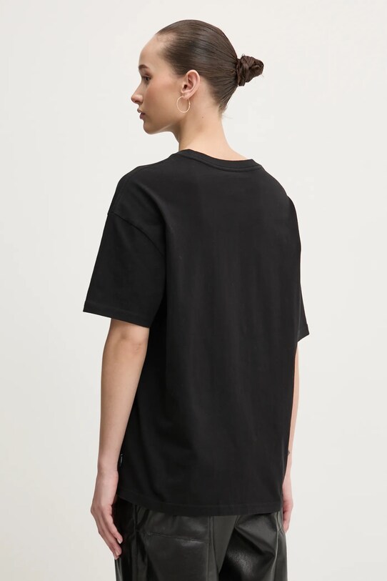 Odzież Vans t-shirt bawełniany VN000NXFBLK1 czarny