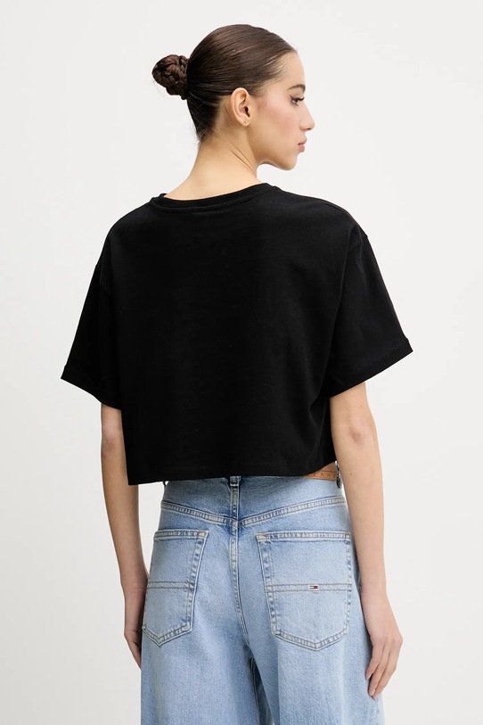 Îmbrăcăminte Vans tricou din bumbac VN000P5QBLK1 negru