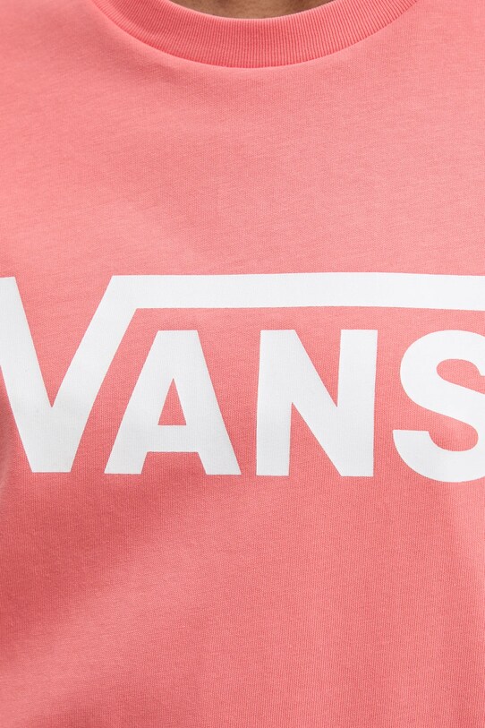 Vans t-shirt bawełniany VN0A3UP4D6Z1 pomarańczowy
