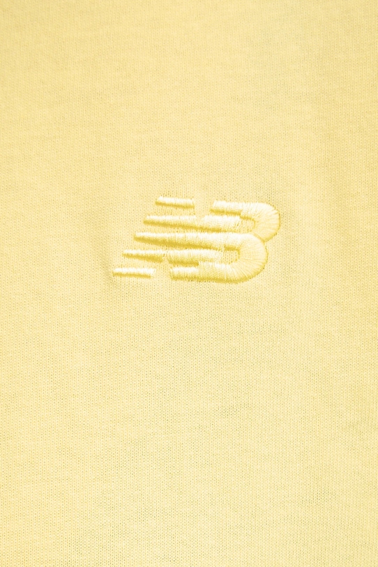 New Balance tricou din bumbac WT41501PRC galben