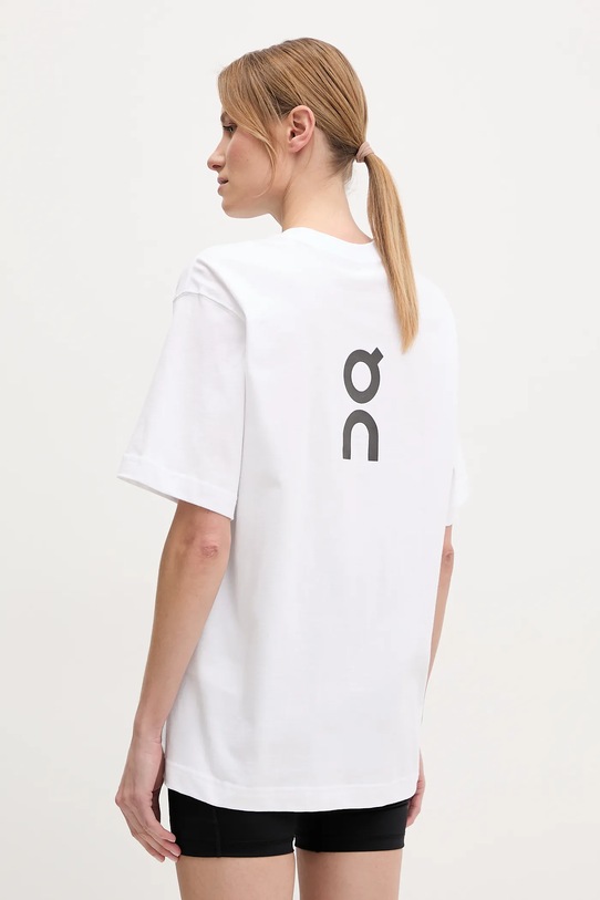 Abbigliamento ON running t-shirt Club 1WE10060069 bianco