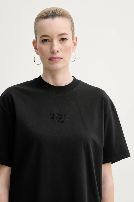Μπλουζάκι ISABELLE BLANCHE μαύρο IS25SS.T053.T013
