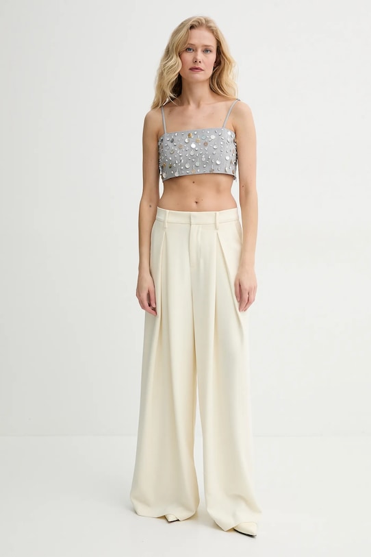 ISABELLE BLANCHE top IS25SS.C039.T003 szürke SS25