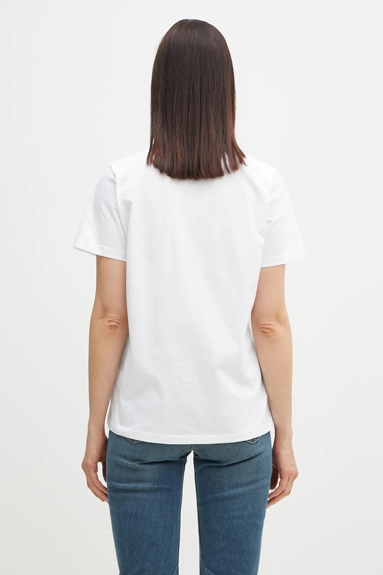 Clothing GANNI cotton t-shirt Basic Jersey Kittens Relaxed T4060 white