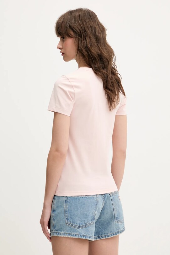 Îmbrăcăminte Guess Jeans tricou W5GI24.J1314 roz