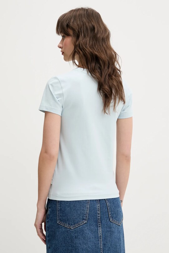 Îmbrăcăminte Guess Jeans tricou W5GI24.J1314 albastru