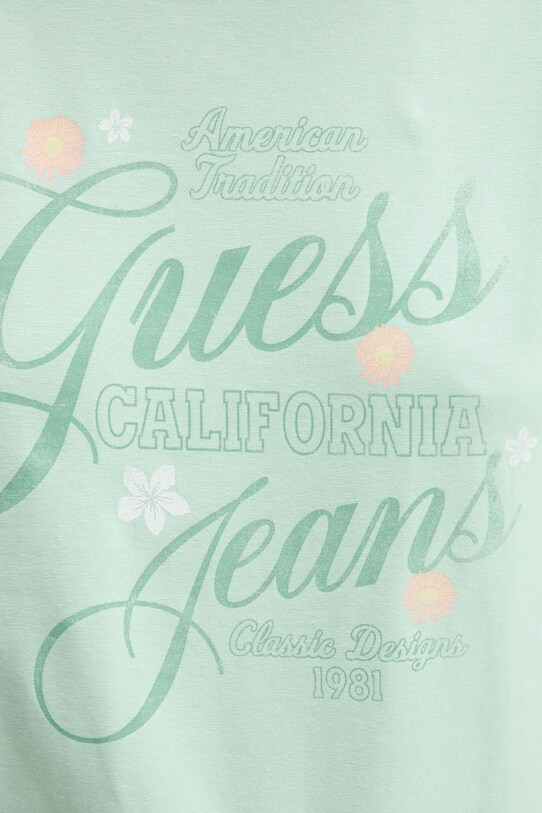 Guess Jeans tricou W5GI24.J1314 verde
