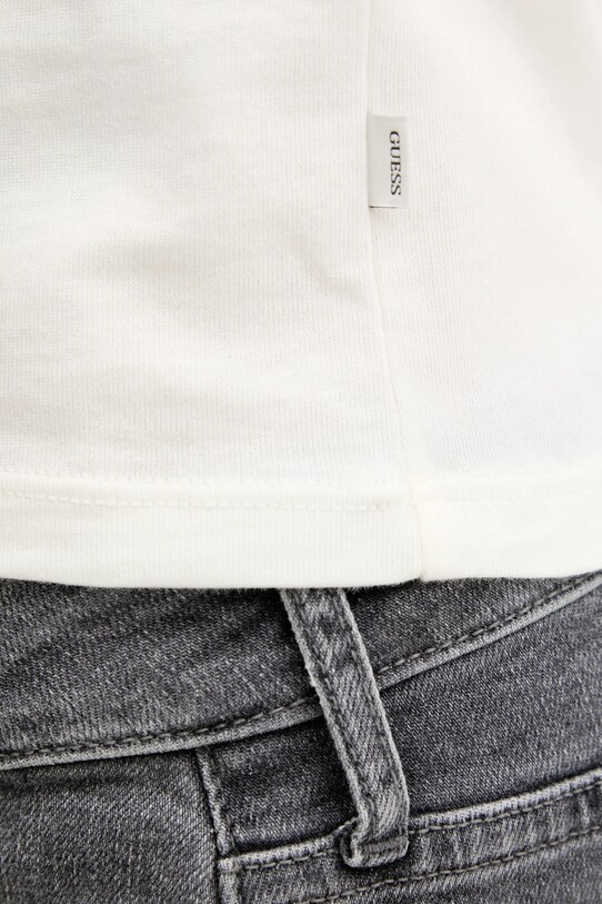 Guess Jeans pamut póló W5GI35.KCTX1 bézs