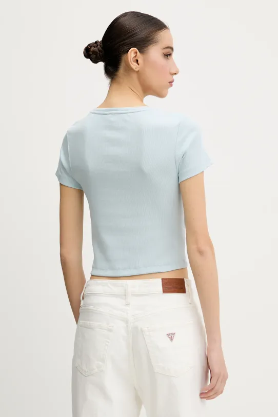 Ruházat Guess Jeans t-shirt W5GP27.KA0H1 kék