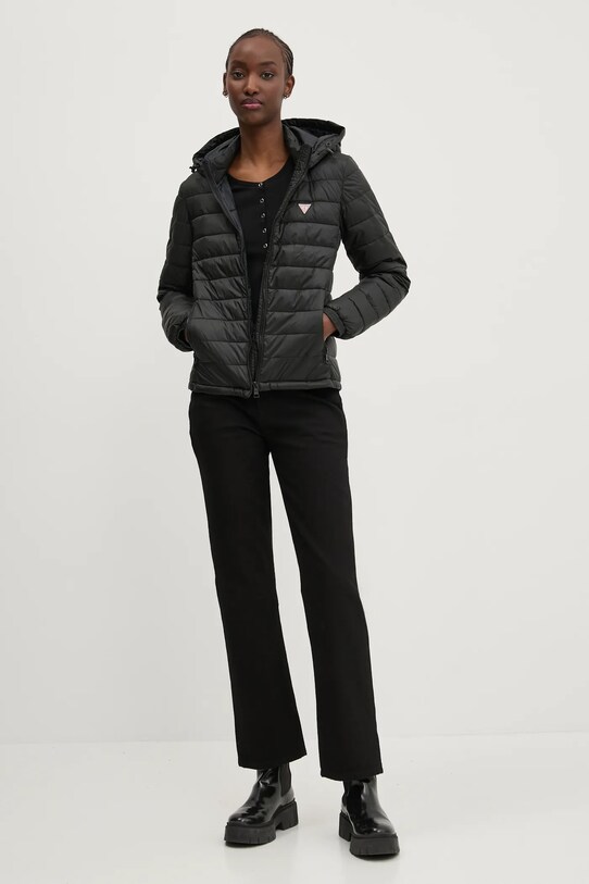 Тениска Guess Jeans W5GP27.KA0H1 черен SS25