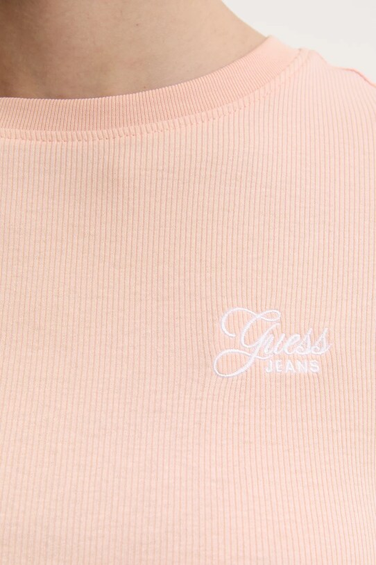 Guess Jeans t-shirt różowy W5GP62.KA0H1