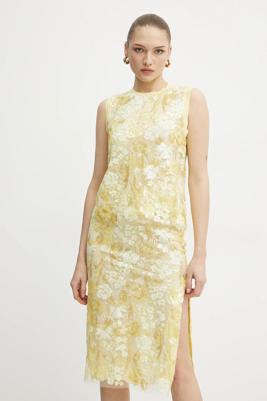 Ermanno Scervino bluzka żółty 56TL017EZ0