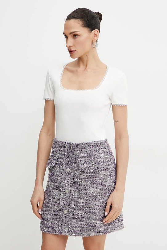 Morgan tricou DLUBI uni crem DLUBI