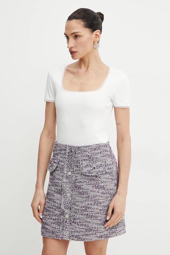 Morgan tricou DLUBI uni crem DLUBI