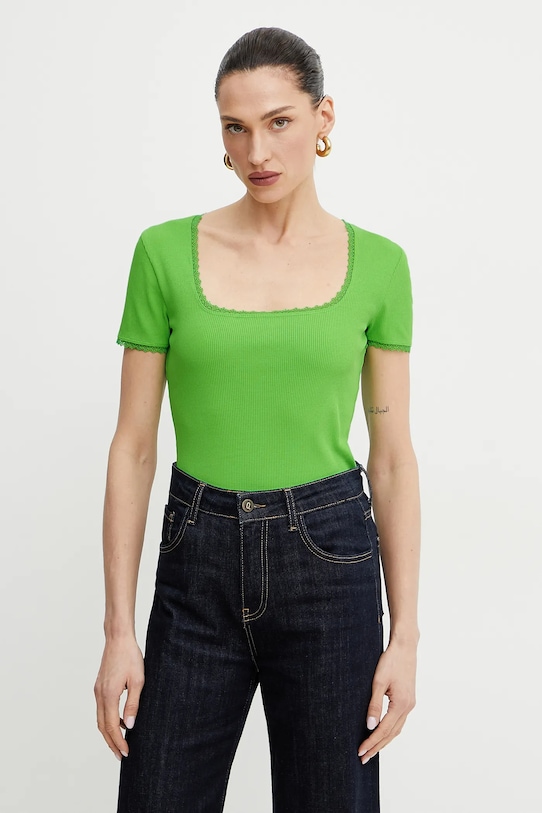 Morgan tricou DLUBI uni verde DLUBI