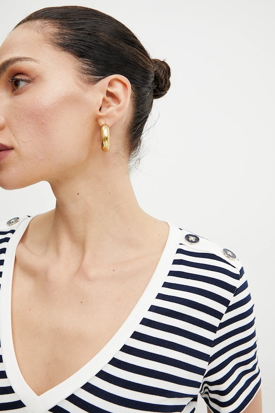 Morgan t-shirt DINA DINA granatowy