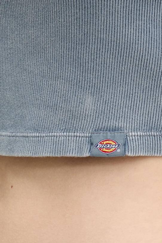 Бавовняний топ Dickies DK0A4Z9DG701 блакитний