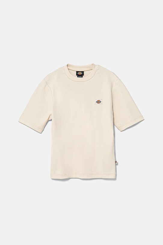 Dickies t-shirt z elastanem beżowy DK0A4YHDF901