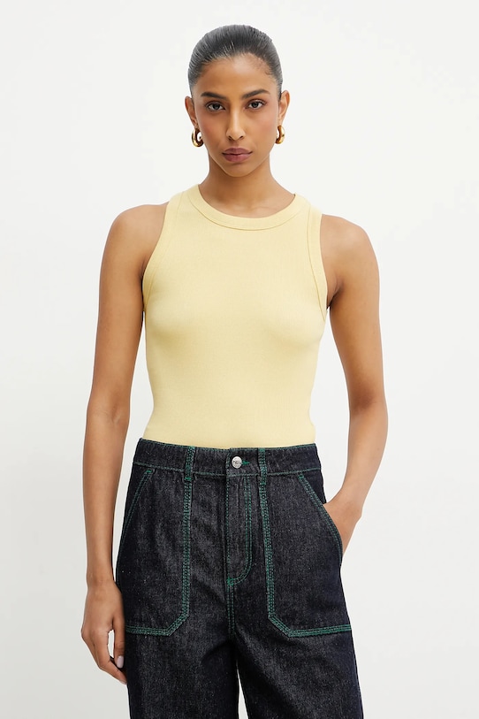 MAX&Co. top uni galben 2516941113200
